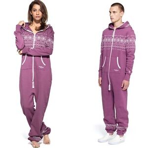 OnePiece Norwegian Fair Isle Lounge Jumpsuit Medium